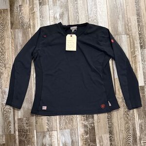 Ariat Black Long Sleeve Top